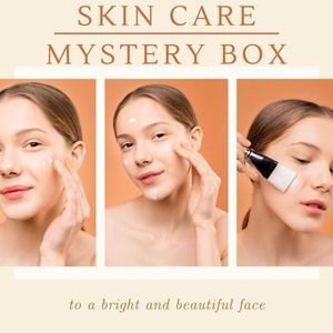 NEW AUTHENTIC HIGH END MYSTERY SKIN CARE BOX